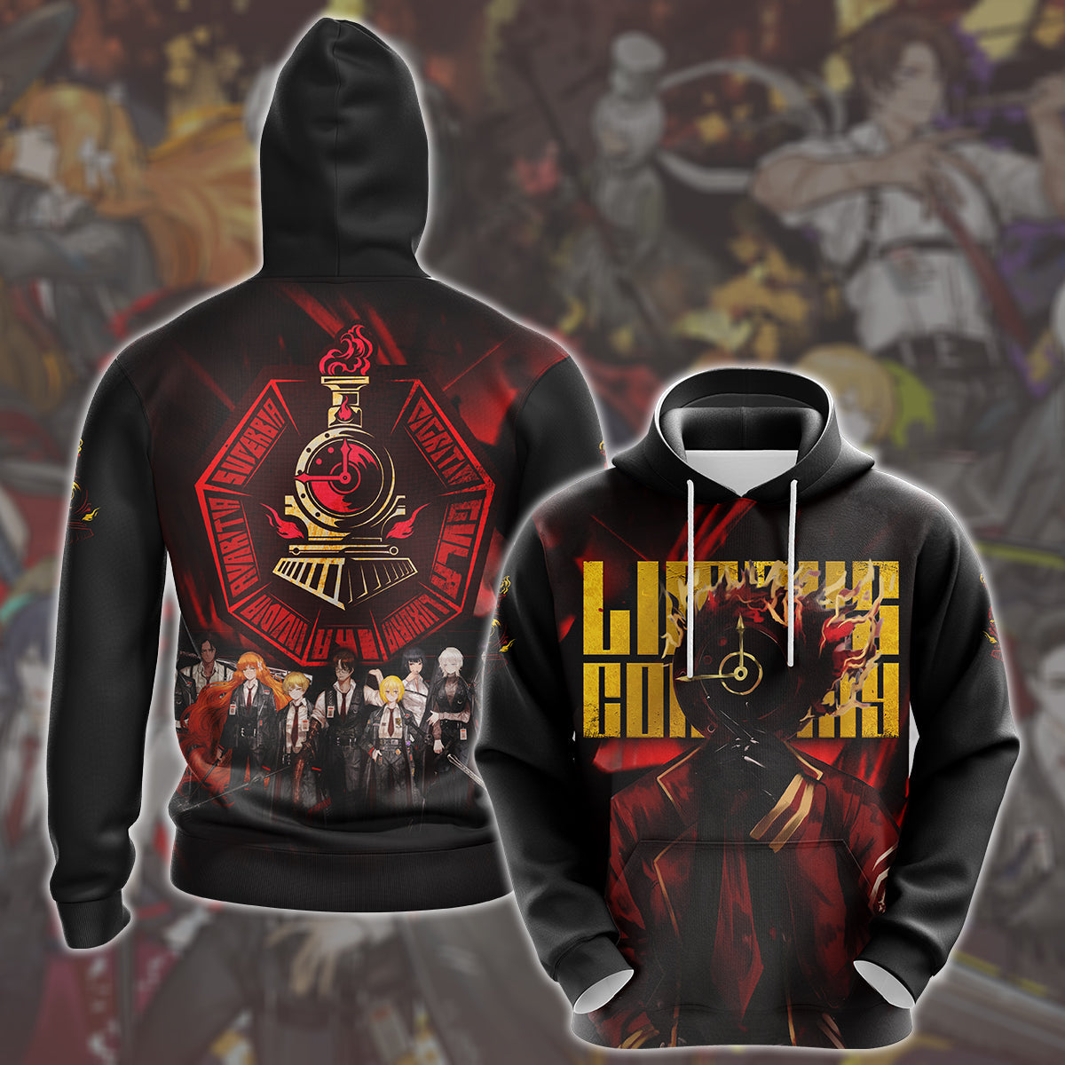 Limbus Company Video Game All Over Printed T-shirt Tank Top Zip Hoodie Pullover Hoodie Hawaiian Shirt Beach Shorts Joggers Hoodie