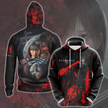 Silent Hill F Video Game All Over Printed T-shirt Tank Top Zip Hoodie Pullover Hoodie Hawaiian Shirt Beach Shorts Joggers Hoodie