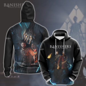 Banishers: Ghosts of New Eden Video Game All Over Printed T-shirt Tank Top Zip Hoodie Pullover Hoodie Hawaiian Shirt Beach Shorts Joggers Hoodie S 