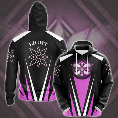 Digimon The Crest Of Light Video Game All Over Printed T-shirt Tank Top Zip Hoodie Pullover Hoodie Hawaiian Shirt Beach Shorts Joggers