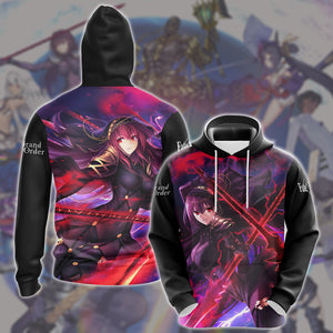 Fate/Grand Order Video Game All Over Printed T-shirt Tank Top Zip Hoodie Pullover Hoodie Hawaiian Shirt Beach Shorts Joggers Hoodie S