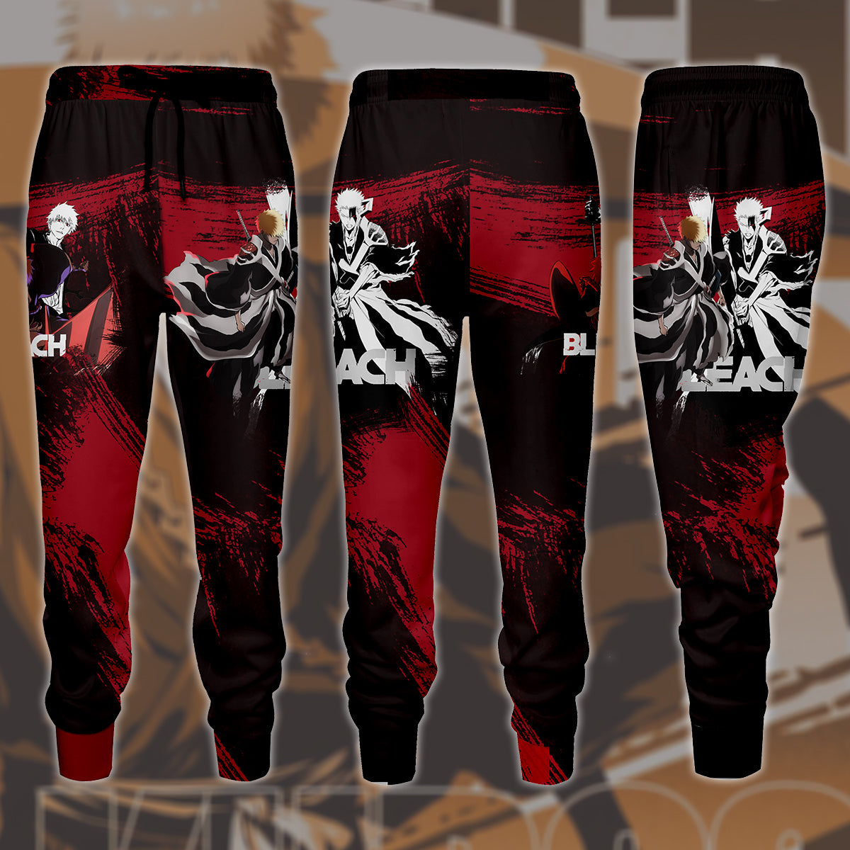 Bleach: Thousand-Year Blood War Manga Anime All Over Printed T-shirt Tank Top Zip Hoodie Pullover Hoodie Hawaiian Shirt Beach Shorts Joggers Joggers