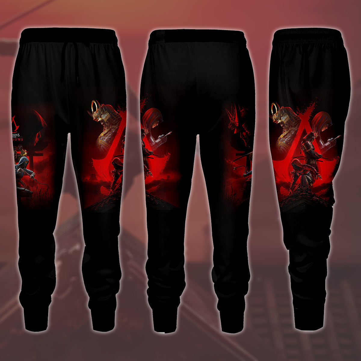 Assassin's Creed Shadows Video Game All Over Printed T-shirt Tank Top Zip Hoodie Pullover Hoodie Hawaiian Shirt Beach Shorts Joggers