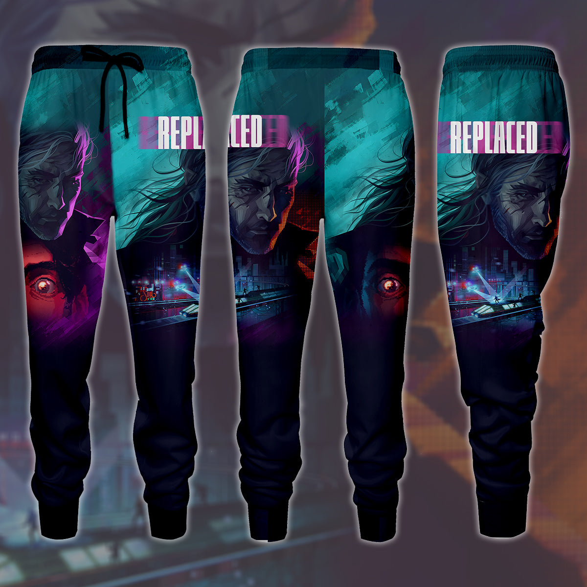 REPLACED Video Game All Over Printed T-shirt Tank Top Zip Hoodie Pullover Hoodie Hawaiian Shirt Beach Shorts Joggers Joggers