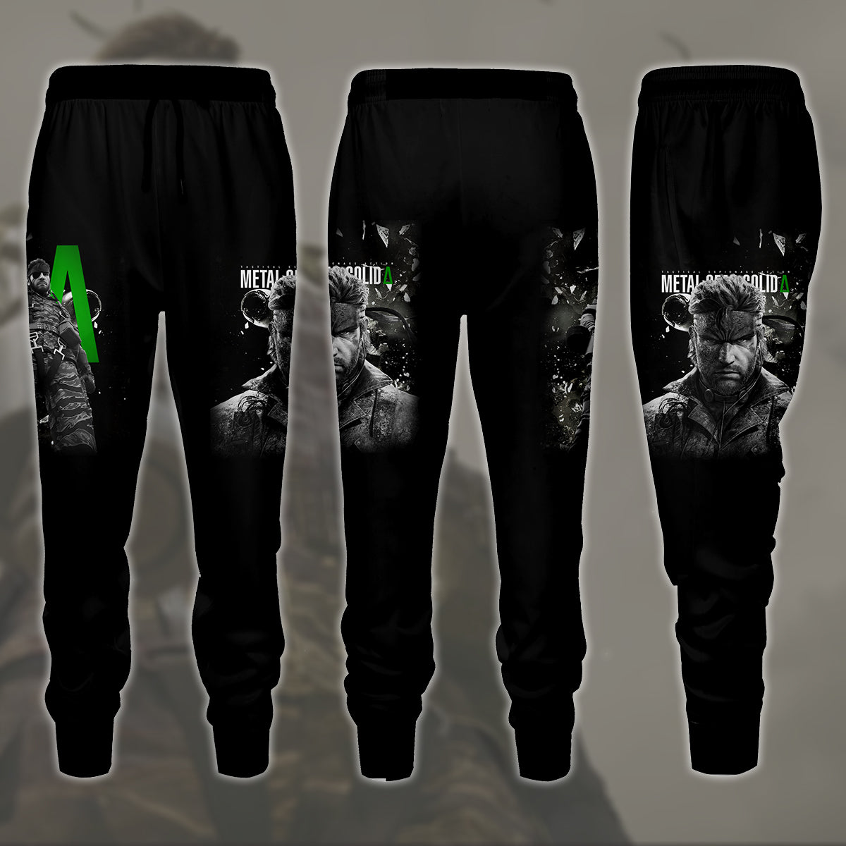 Metal Gear Solid: Snake Eater Video Game All Over Printed T-shirt Tank Top Zip Hoodie Pullover Hoodie Hawaiian Shirt Beach Shorts Joggers