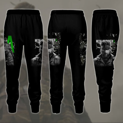 Metal Gear Solid: Snake Eater Video Game All Over Printed T-shirt Tank Top Zip Hoodie Pullover Hoodie Hawaiian Shirt Beach Shorts Joggers