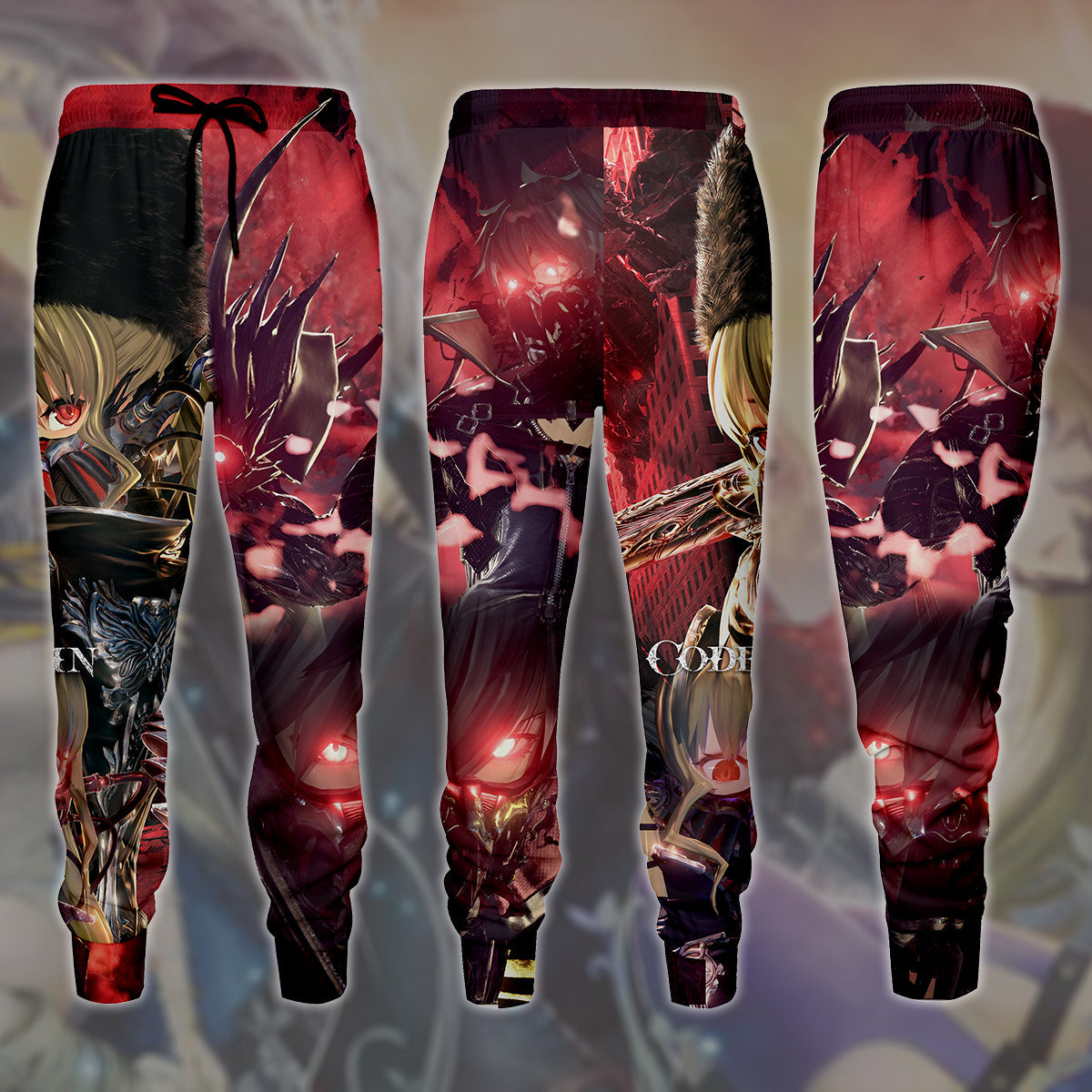 Code Vein Video Game All Over Printed T-shirt Tank Top Zip Hoodie Pullover Hoodie Hawaiian Shirt Beach Shorts Joggers