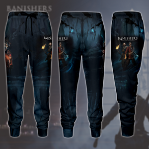 Banishers: Ghosts of New Eden Video Game All Over Printed T-shirt Tank Top Zip Hoodie Pullover Hoodie Hawaiian Shirt Beach Shorts Joggers Joggers S 