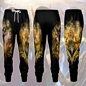 World Of Warcraft The Windrunner Sisters - Alleria, Sylvanas, Vereesa Video Game All Over Printed T-shirt Tank Top Zip Hoodie Pullover Hoodie Hawaiian Shirt Beach Shorts Joggers Joggers S