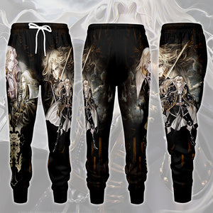 Alucard Castlevania: Symphony of the Night Video Game All Over Printed T-shirt Tank Top Zip Hoodie Pullover Hoodie Hawaiian Shirt Beach Shorts Joggers Joggers S