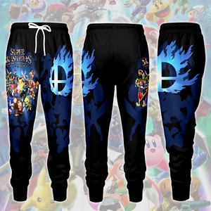 Super Smash Bros. Ultimate Video Game All Over Printed T-shirt Tank Top Zip Hoodie Pullover Hoodie Hawaiian Shirt Beach Shorts Joggers Joggers S