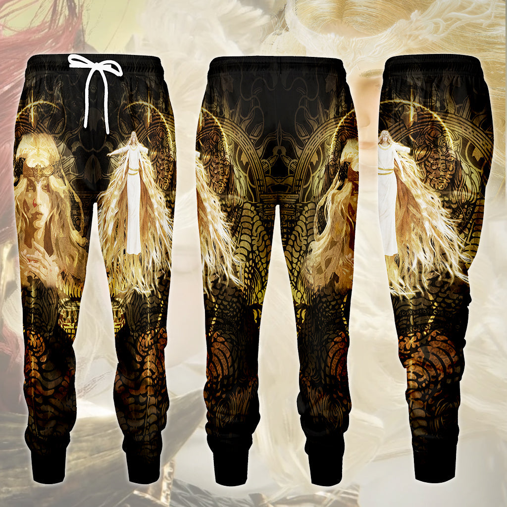 Elden Ring Miquella the Kind Video Game All Over Printed T-shirt Tank Top Zip Hoodie Pullover Hoodie Hawaiian Shirt Beach Shorts Joggers