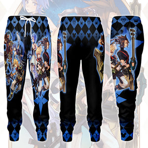 Kingdom Hearts Terra, Ventus and Aqua (Wayfinder trio) Video Game All Over Printed T-shirt Tank Top Zip Hoodie Pullover Hoodie Hawaiian Shirt Beach Shorts Joggers Joggers S