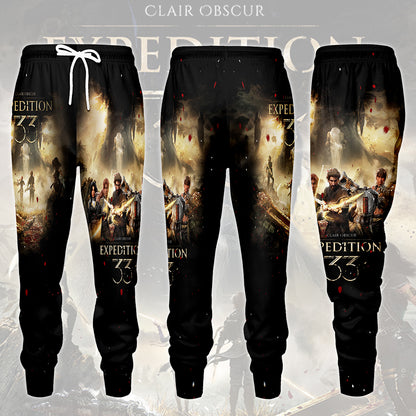 Clair Obscur: Expedition 33 Video Game All Over Printed T-shirt Tank Top Zip Hoodie Pullover Hoodie Hawaiian Shirt Beach Shorts Joggers Joggers S