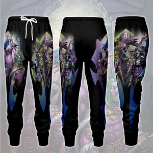 World Of Warcraft Stormrage Love Triangle Illidan Stormrage, Malfurion Stormrage, Tyrande Whisperwind Video Game All Over Printed T-shirt Tank Top Zip Hoodie Hawaiian Shirt Beach Shorts Joggers Joggers S