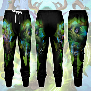 World Of Warcraft Malfurion Stormrage Video Game All Over Printed T-shirt Tank Top Zip Hoodie Pullover Hoodie Hawaiian Shirt Beach Shorts Joggers Joggers S