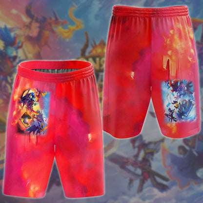 Monster Train 2 Video Game All Over Printed T-shirt Tank Top Zip Hoodie Pullover Hoodie Hawaiian Shirt Beach Shorts Joggers