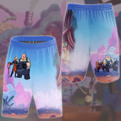 Wanderstop Video Game All Over Printed T-shirt Tank Top Zip Hoodie Pullover Hoodie Hawaiian Shirt Beach Shorts Joggers