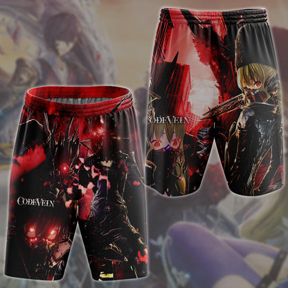 Code Vein Video Game All Over Printed T-shirt Tank Top Zip Hoodie Pullover Hoodie Hawaiian Shirt Beach Shorts Joggers