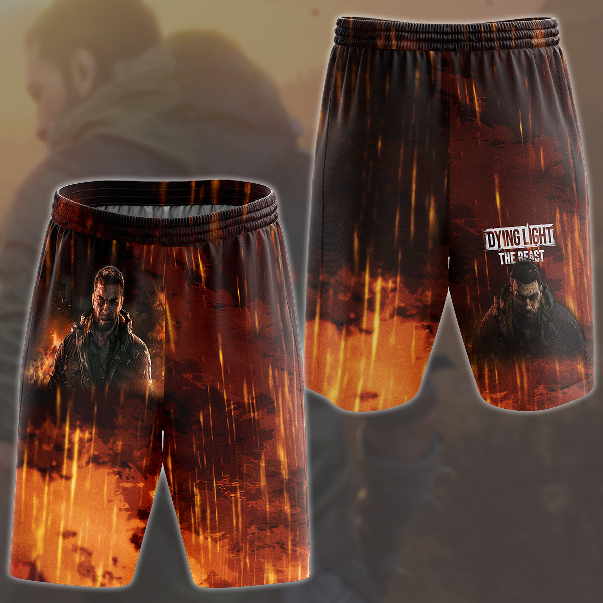 Dying Light: The Beast Video Game All Over Printed T-shirt Tank Top Zip Hoodie Pullover Hoodie Hawaiian Shirt Beach Shorts Joggers
