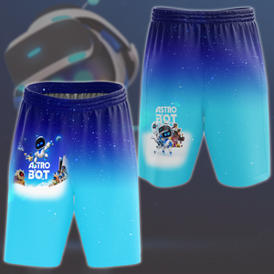 Astro Bot Video Game All Over Printed T-shirt Tank Top Zip Hoodie Pullover Hoodie Hawaiian Shirt Beach Shorts Joggers Beach Shorts S