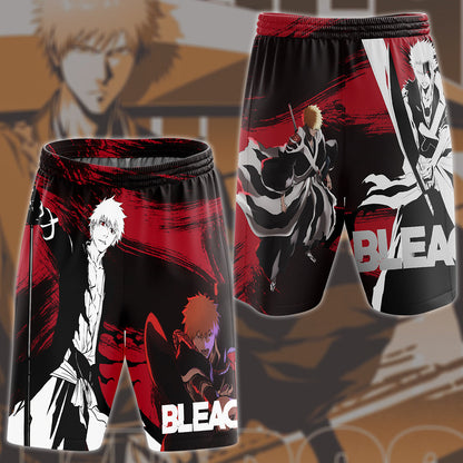 Bleach: Thousand-Year Blood War Manga Anime All Over Printed T-shirt Tank Top Zip Hoodie Pullover Hoodie Hawaiian Shirt Beach Shorts Joggers Beach Shorts