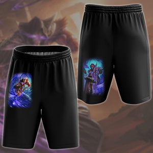 World Of Warcraft Medivh Video Game All Over Printed T-shirt Tank Top Zip Hoodie Pullover Hoodie Hawaiian Shirt Beach Shorts Joggers Beach Shorts S