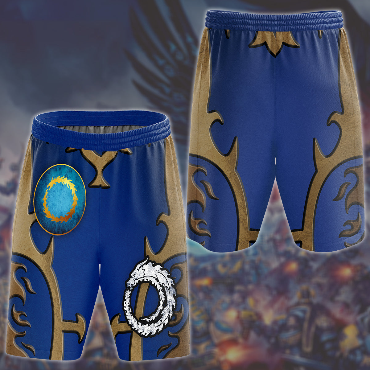 Warhammer 40K Thousand Sons Video Game All Over Printed T-shirt Tank Top Zip Hoodie Pullover Hoodie Hawaiian Shirt Beach Shorts Joggers Beach Shorts S