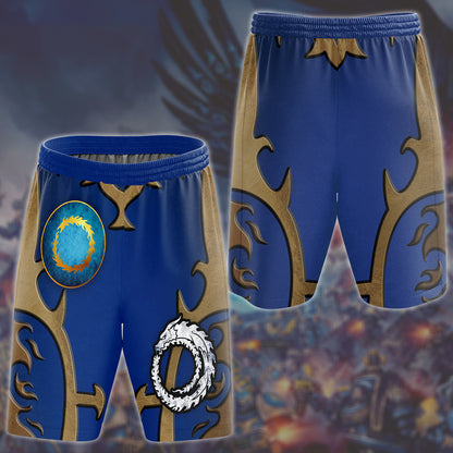 Warhammer 40K Thousand Sons Video Game All Over Printed T-shirt Tank Top Zip Hoodie Pullover Hoodie Hawaiian Shirt Beach Shorts Joggers Beach Shorts S