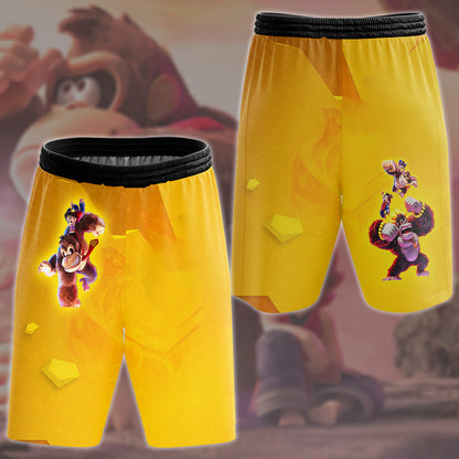 Donkey Kong Bananza Video Game All Over Printed T-shirt Tank Top Zip Hoodie Pullover Hoodie Hawaiian Shirt Beach Shorts Joggers