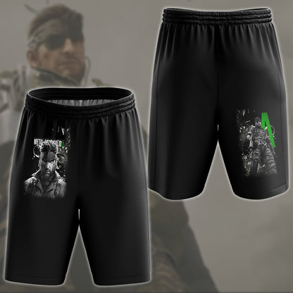 Metal Gear Solid: Snake Eater Video Game All Over Printed T-shirt Tank Top Zip Hoodie Pullover Hoodie Hawaiian Shirt Beach Shorts Joggers