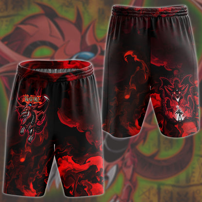Yu-gi-oh! Slifer the Sky Dragon Video Game All Over Printed T-shirt Tank Top Zip Hoodie Pullover Hoodie Hawaiian Shirt Beach Shorts Joggers Beach Shorts
