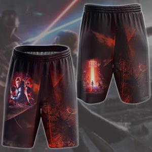 Star Wars Jedi: Fallen Order Video Game All Over Printed T-shirt Tank Top Zip Hoodie Pullover Hoodie Hawaiian Shirt Beach Shorts Joggers Beach Shorts S