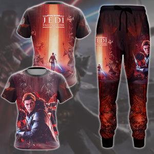 Star Wars Jedi: Fallen Order Video Game All Over Printed T-shirt Tank Top Zip Hoodie Pullover Hoodie Hawaiian Shirt Beach Shorts Joggers