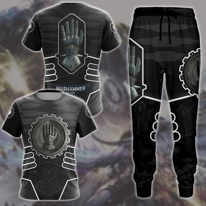 Warhammer 40K Iron Hands Video Game All Over Printed T-shirt Tank Top Zip Hoodie Pullover Hoodie Hawaiian Shirt Beach Shorts Joggers