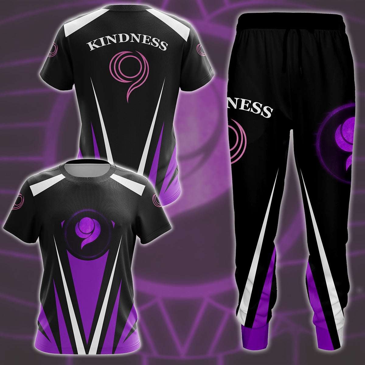 Digimon The Crest Of Kindness Video Game All Over Printed T-shirt Tank Top Zip Hoodie Pullover Hoodie Hawaiian Shirt Beach Shorts Joggers