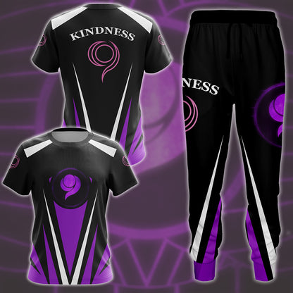 Digimon The Crest Of Kindness Video Game All Over Printed T-shirt Tank Top Zip Hoodie Pullover Hoodie Hawaiian Shirt Beach Shorts Joggers