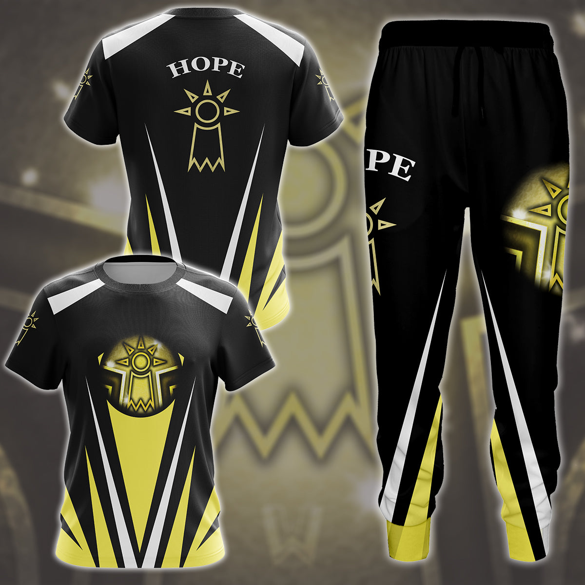 Digimon The Crest Of Hope Video Game All Over Printed T-shirt Tank Top Zip Hoodie Pullover Hoodie Hawaiian Shirt Beach Shorts Joggers