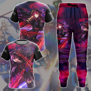 Fate/Grand Order Video Game All Over Printed T-shirt Tank Top Zip Hoodie Pullover Hoodie Hawaiian Shirt Beach Shorts Joggers