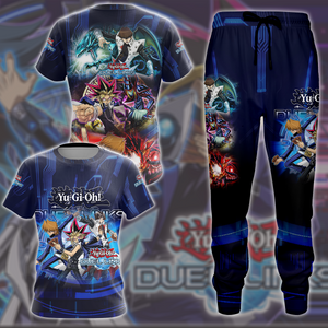 Yu-Gi-Oh! Duel Links Video Game All Over Printed T-shirt Tank Top Zip Hoodie Pullover Hoodie Hawaiian Shirt Beach Shorts Joggers