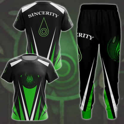 Digimon The Crest Of Sincerity Video Game All Over Printed T-shirt Tank Top Zip Hoodie Pullover Hoodie Hawaiian Shirt Beach Shorts Joggers