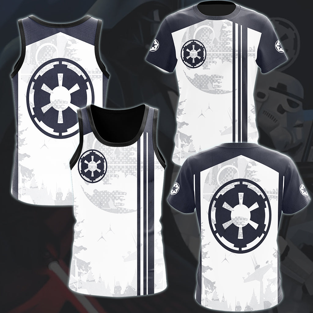 Star Wars Galactic Empire Video Game All Over Printed T-shirt Tank Top Zip Hoodie Pullover Hoodie Hawaiian Shirt Beach Shorts Joggers
