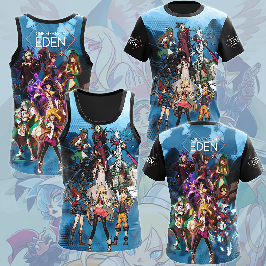 One Step From Eden Video Game All Over Printed T-shirt Tank Top Zip Hoodie Pullover Hoodie Hawaiian Shirt Beach Shorts Joggers