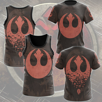Star Wars Rebel Alliance Video Game All Over Printed T-shirt Tank Top Zip Hoodie Pullover Hoodie Hawaiian Shirt Beach Shorts Joggers