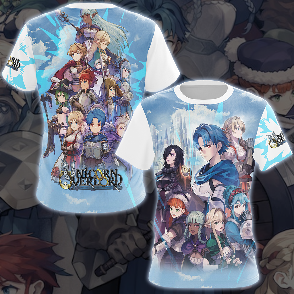 Unicorn Overlord Video Game All Over Printed T-shirt Tank Top Zip Hoodie Pullover Hoodie Hawaiian Shirt Beach Shorts Joggers T-shirt S 