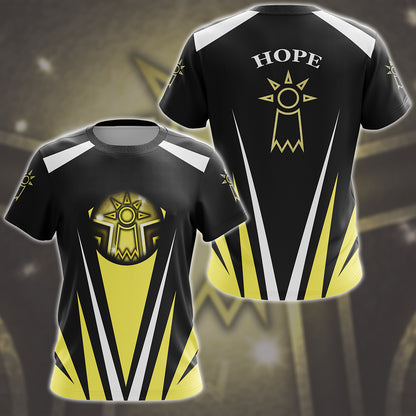 Digimon The Crest Of Hope Video Game All Over Printed T-shirt Tank Top Zip Hoodie Pullover Hoodie Hawaiian Shirt Beach Shorts Joggers