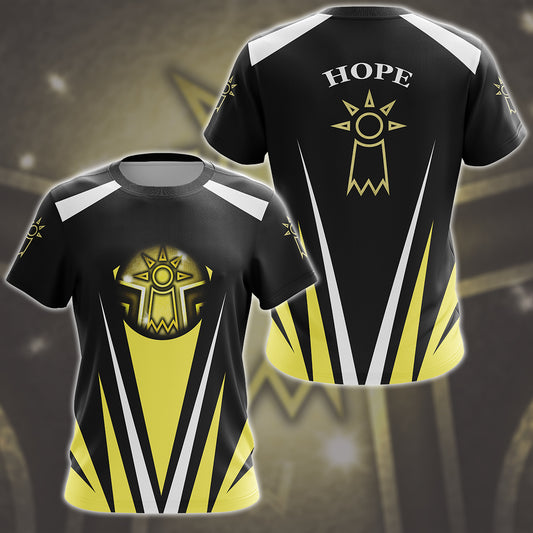 Digimon The Crest Of Hope Video Game All Over Printed T-shirt Tank Top Zip Hoodie Pullover Hoodie Hawaiian Shirt Beach Shorts Joggers