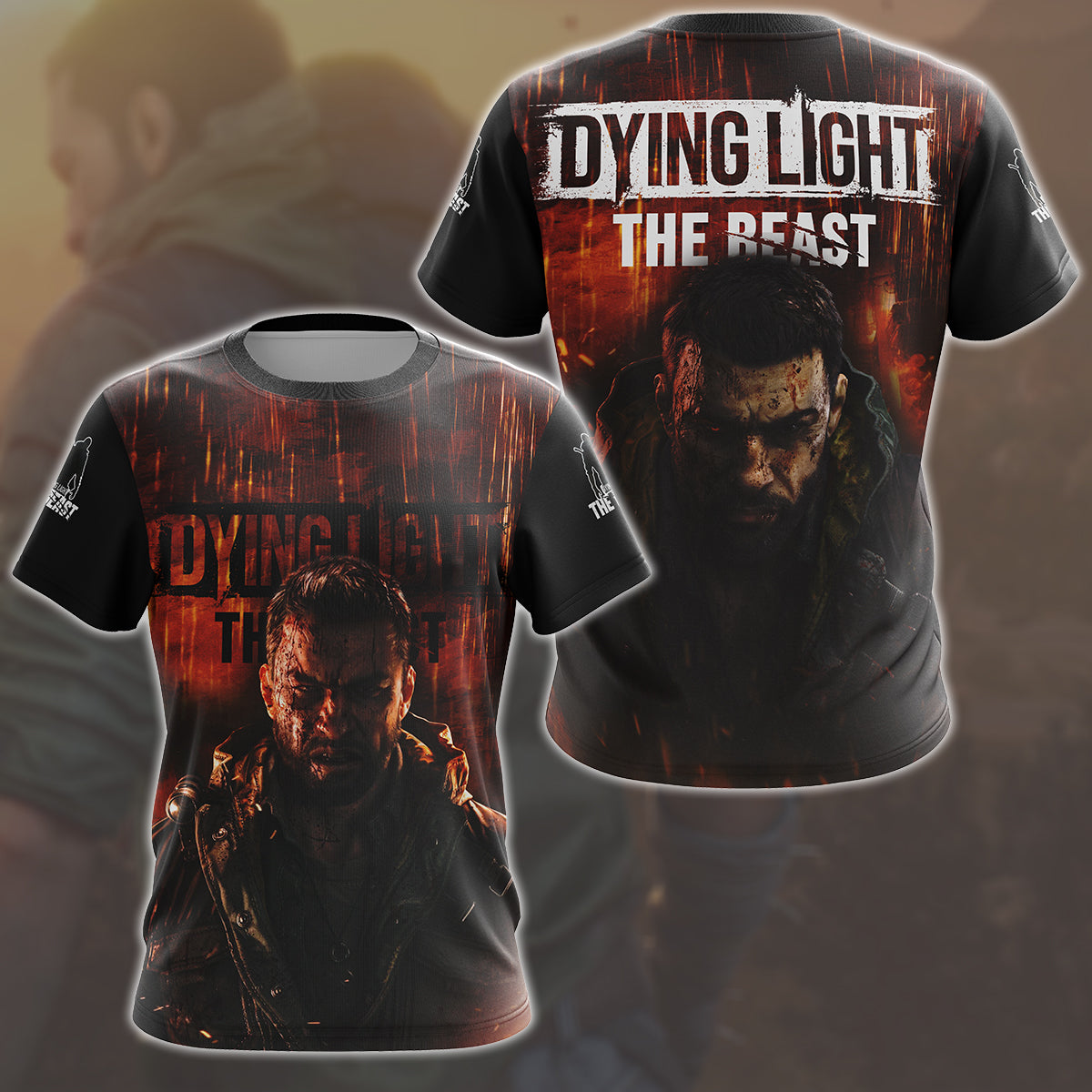 Dying Light: The Beast Video Game All Over Printed T-shirt Tank Top Zip Hoodie Pullover Hoodie Hawaiian Shirt Beach Shorts Joggers