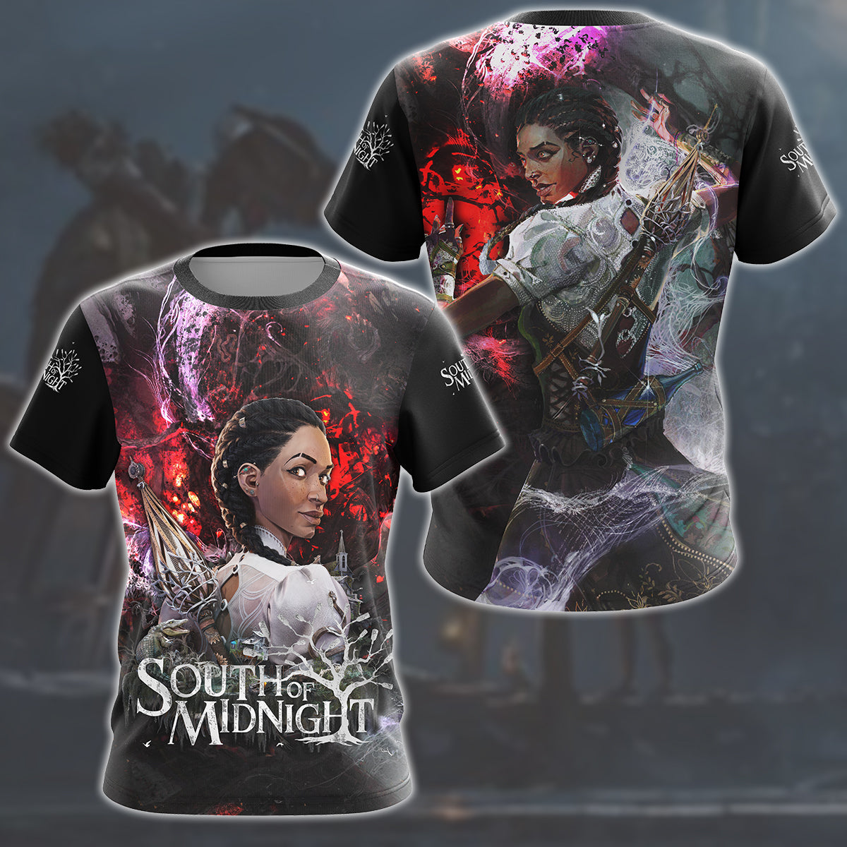 South of Midnight Video Game All Over Printed T-shirt Tank Top Zip Hoodie Pullover Hoodie Hawaiian Shirt Beach Shorts Joggers T-shirt S