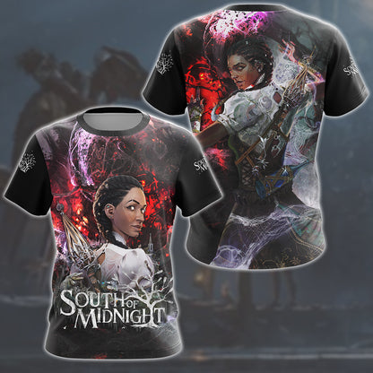 South of Midnight Video Game All Over Printed T-shirt Tank Top Zip Hoodie Pullover Hoodie Hawaiian Shirt Beach Shorts Joggers T-shirt S
